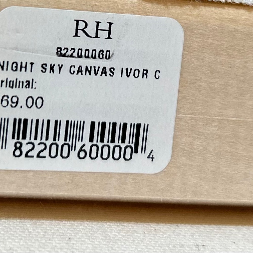 Restoration Hardware Baby - Nursery Night Sky Canvas Pictures (set of 3) - Picture 8 of 8